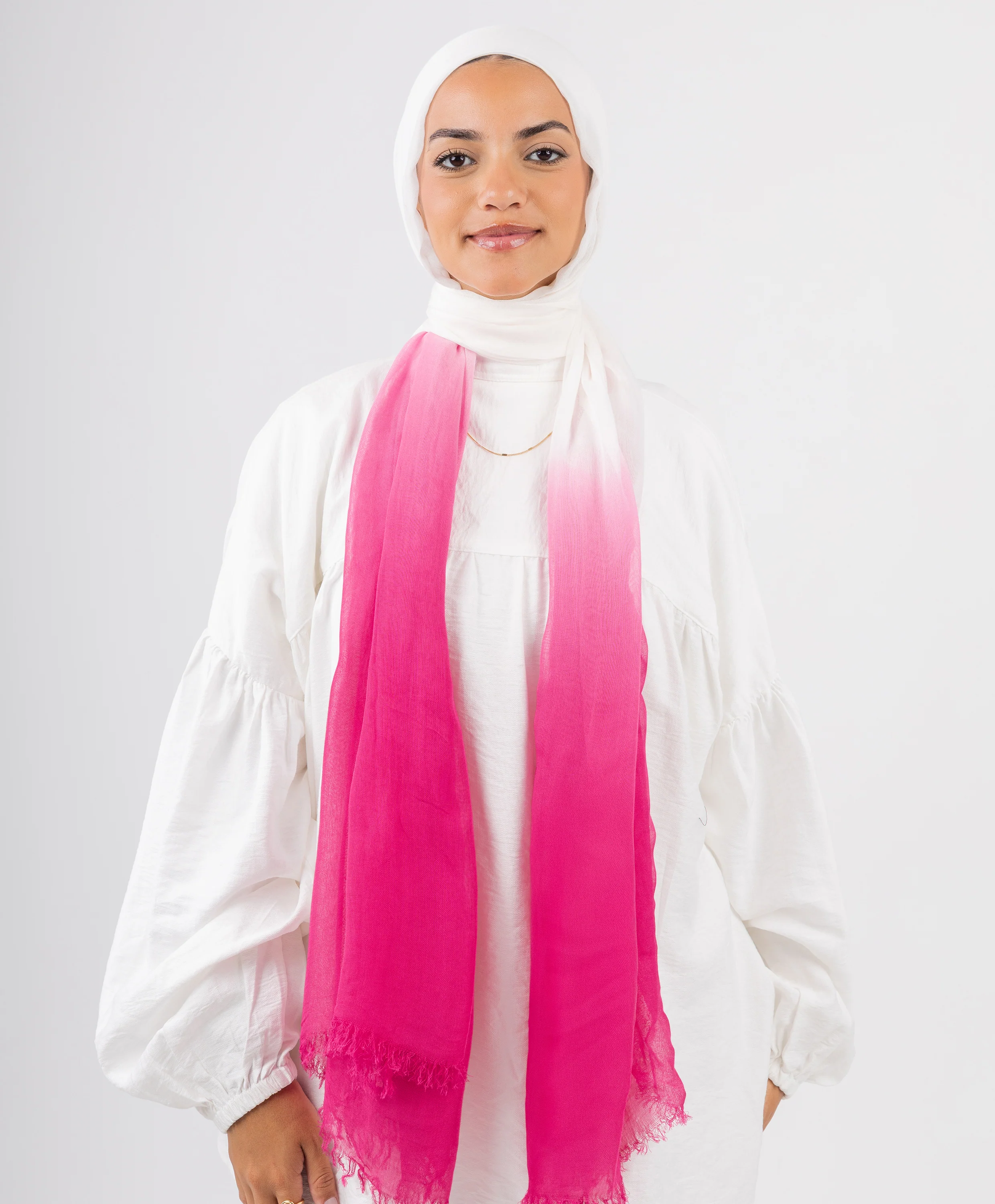 Gradient Cotton Scarf - Image 13