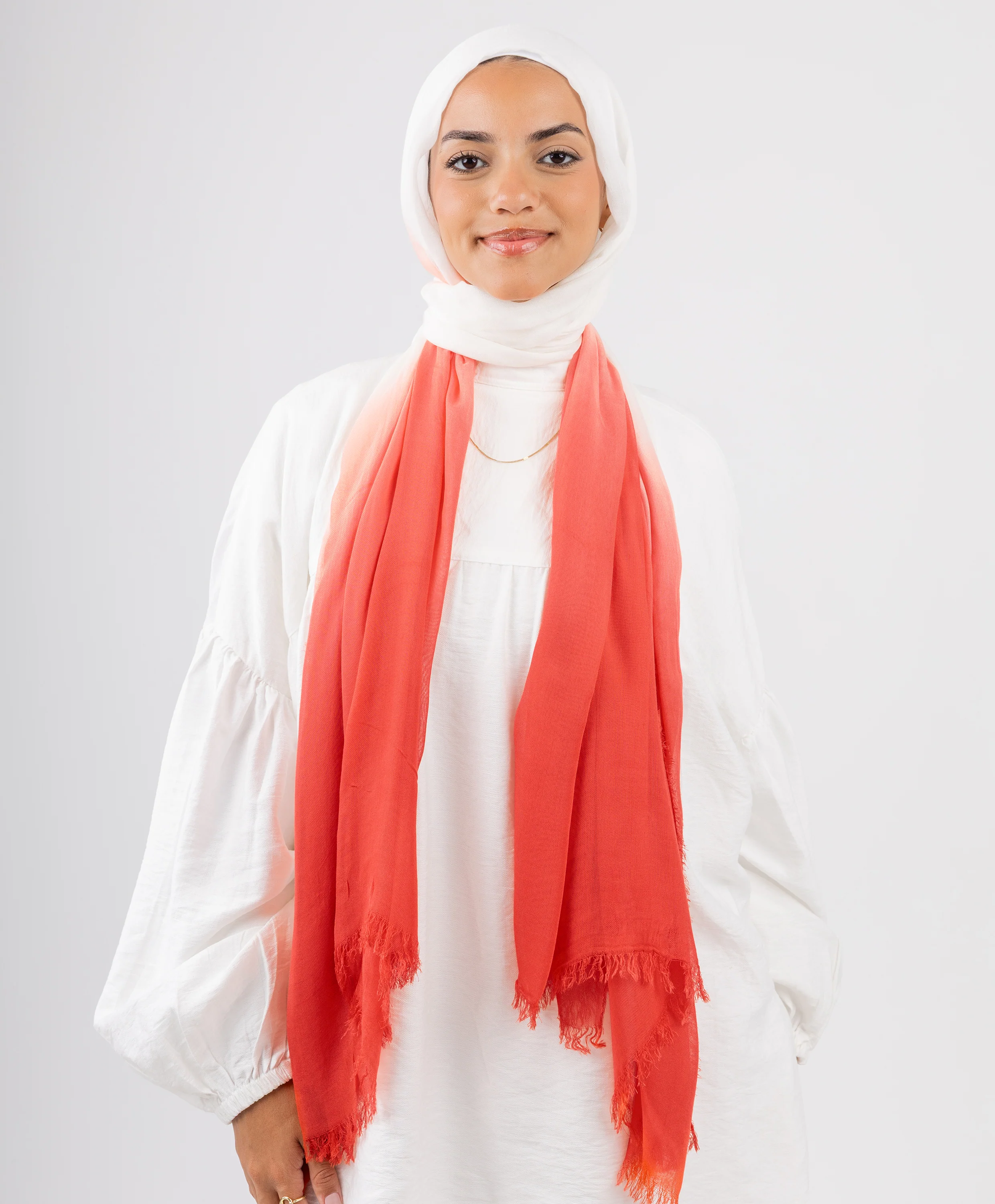 Gradient Cotton Scarf - Image 7