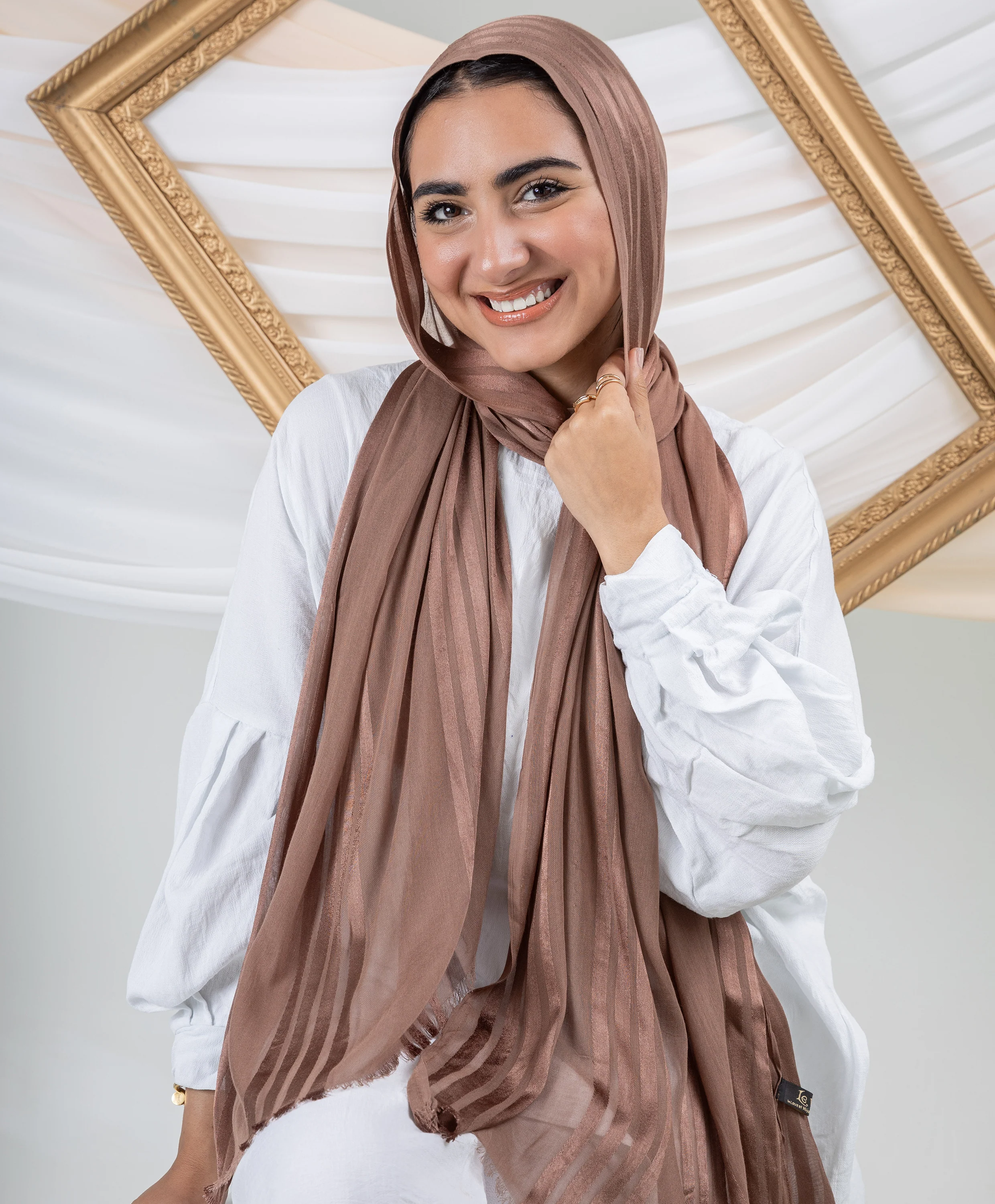 Pure Linen Scarf - Image 10