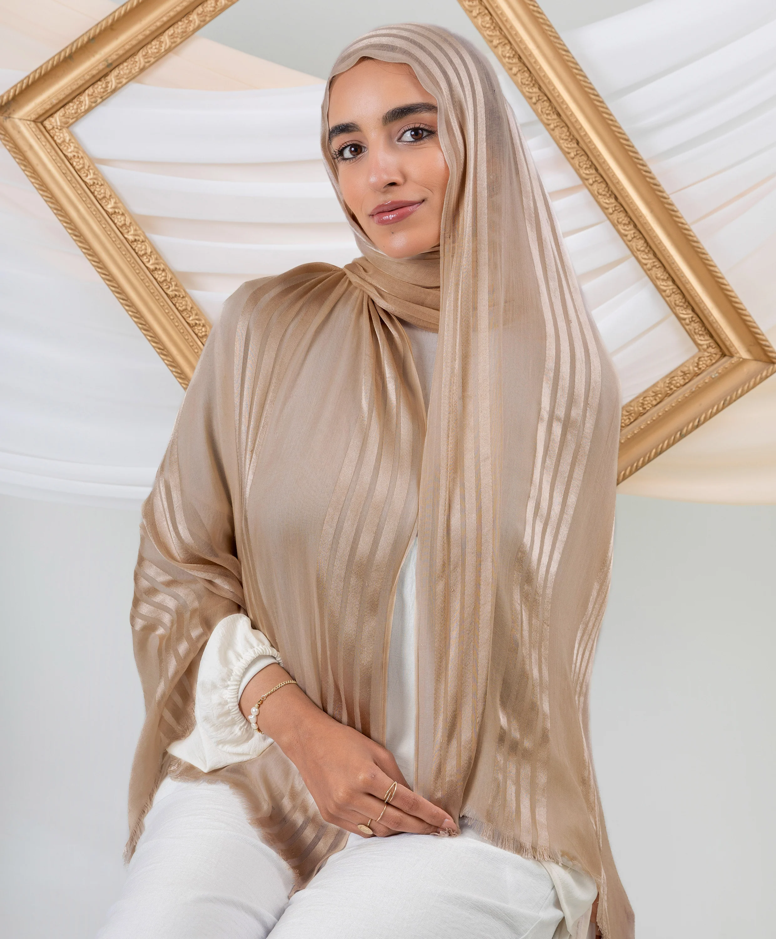 Pure Linen Scarf - Image 9